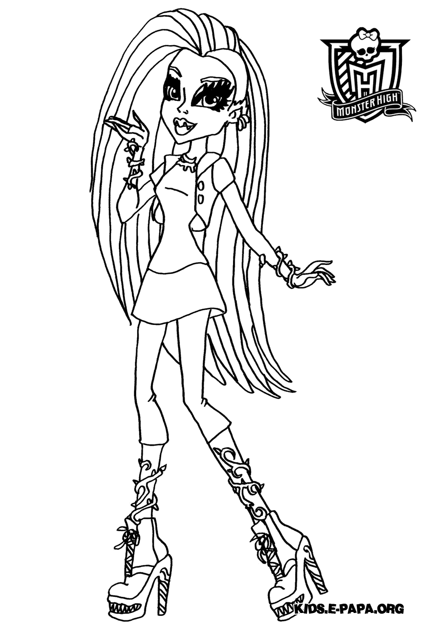 Venus McFlytrap Kolorowanki Monster High