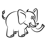 Jak rysować słonia krok po kroku