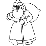Jak narysować Świętego Mikołaja
